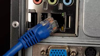 Conectar PC cable RJ-45