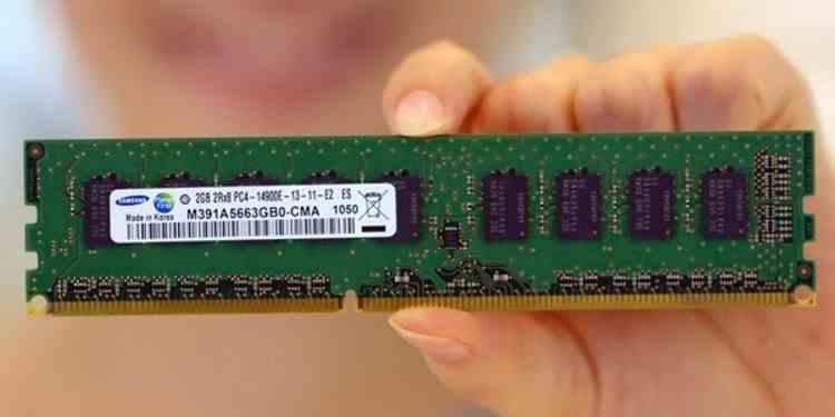 Memoria DDR4
