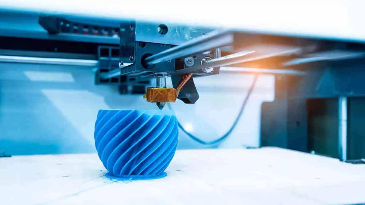 Impresora 3D en funcionamiento