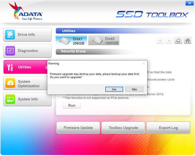 ADATA SSD ToolBox Firmware