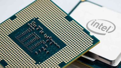 CPU generica Intel anverso reverso