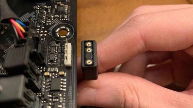 Conector RGB placa base