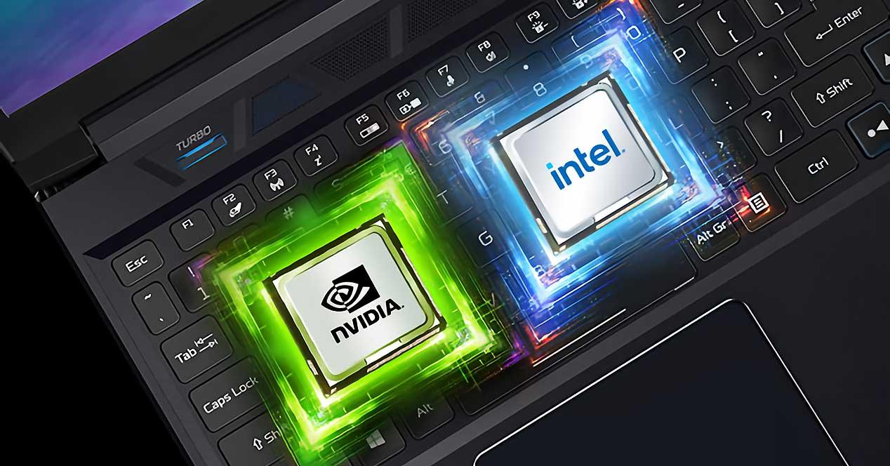 Intel-NVIDIA-portátill