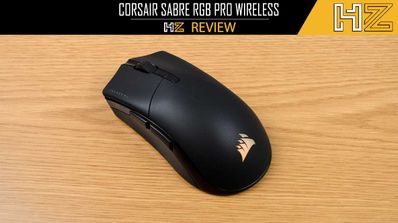 Review CORSAIR SABRE RGB PRO WIRELESS