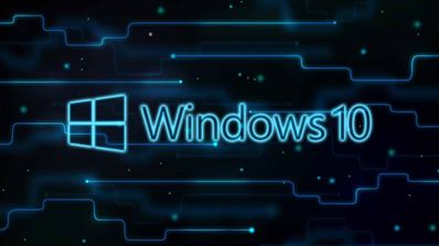 Windows 10 screen