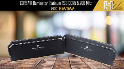 Corsair Dominator Platinum RGB DDR5 review