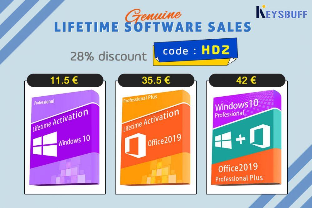 Código de licencia de Windows 10 en oferta, 28% de descuento