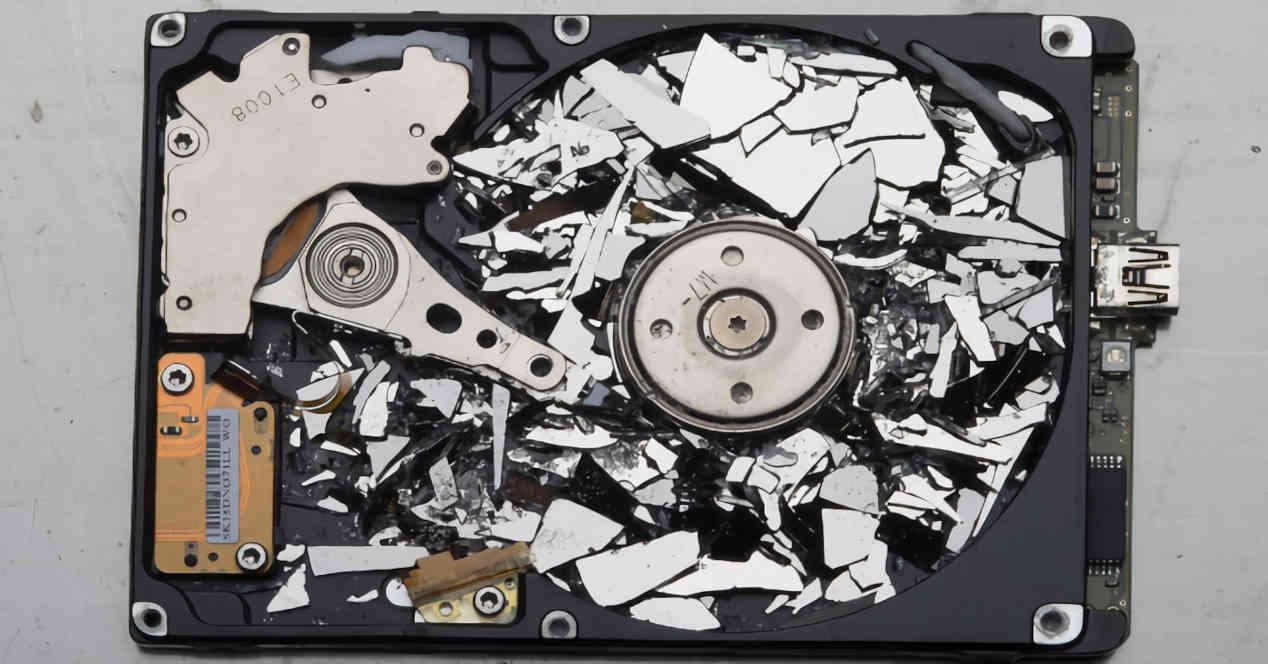 Disco duro externo roto: fallos, reparación y posibles soluciones