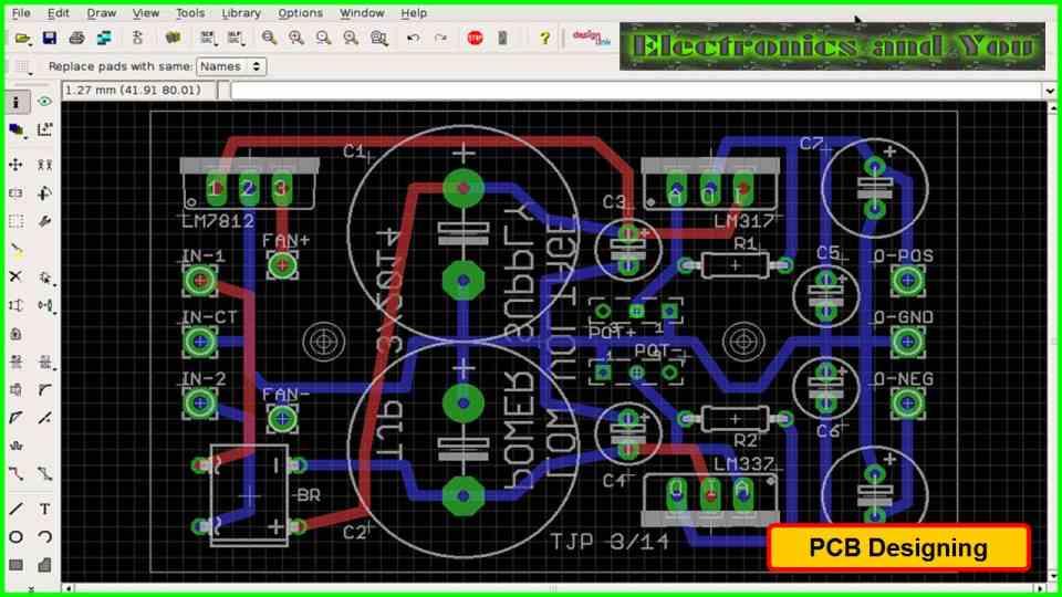 Ohjelma Diseño Printed Circuit Board PCB