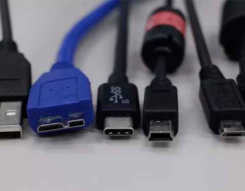  Cmple - Cable mini USB USB A a Mini B de transferencia de  datos, cable de carga USB de 5 pines, mini USB a USB macho a macho para PC,  laptop