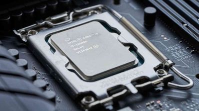 Intel Core 12 montado placa
