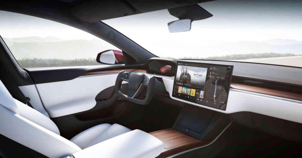 Interior Tesla Model S