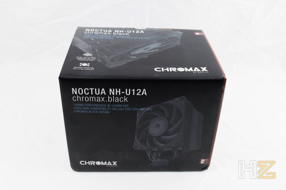 Noctua NH-U12A chromax embalaje
