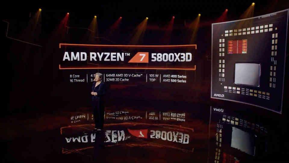 AMD Ryzen 7 5800X3D especificaciones