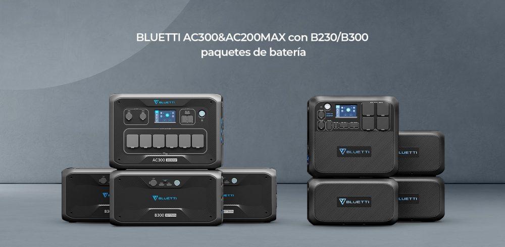 Bluetti AC200MAX y AC300