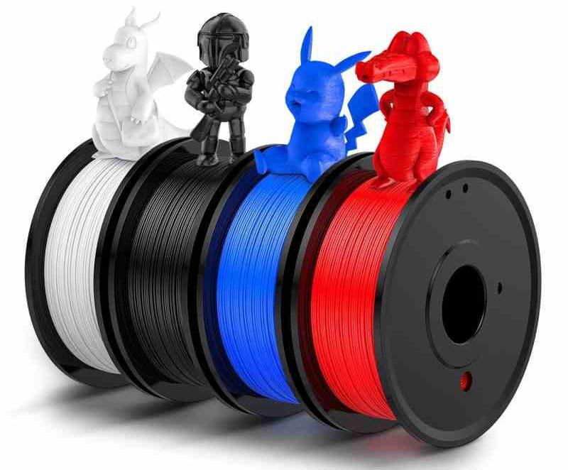 embargo Cerdo escarabajo Tipos de filamento para impresora 3D: usos y características