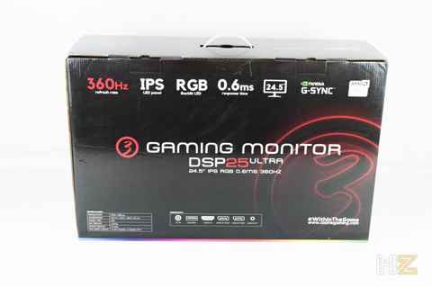 Monitor Gamer 24.5 Ozone DSP25 Ultra Full HD 360Hz HDR 0.6ms HDR G-Sync  Freesync