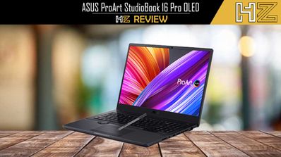 ASUS ProArt StudioBook 16 Pro OLED review
