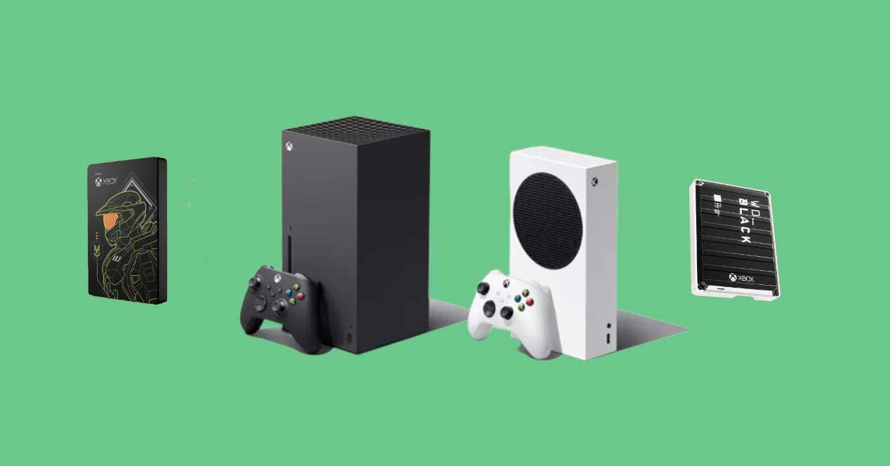 Disco duro en Xbox S|X: cómo usarlos y cuáles los mejores