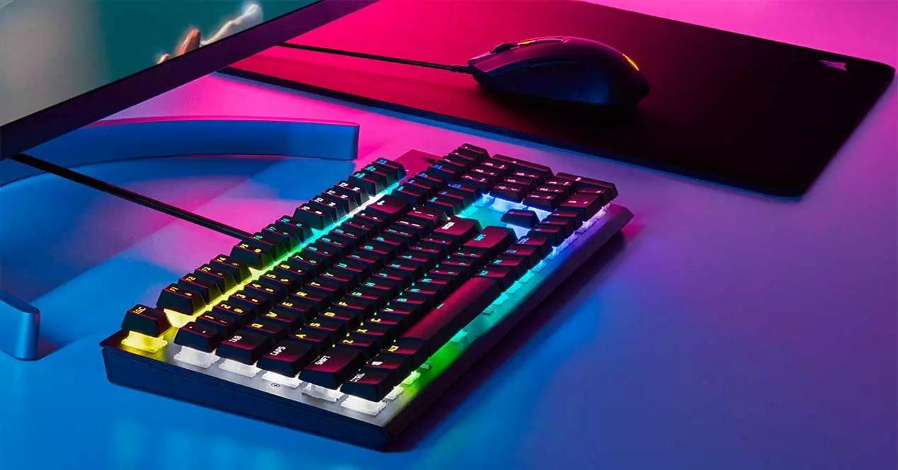 Corsair K60 RGB PRO LOW PROFILE teclado gaming