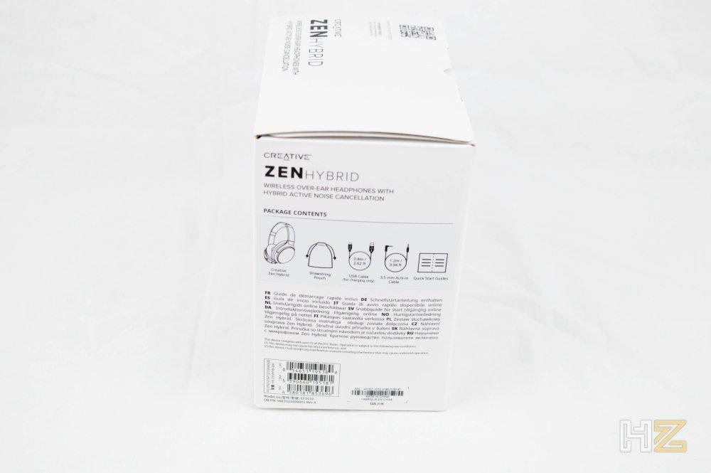 Creative Zen Hybrid embalaje