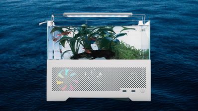 Conoce el chasis de ordenador Y2 Metal Fish, que combina unta torre de PC con una pequeña pecera