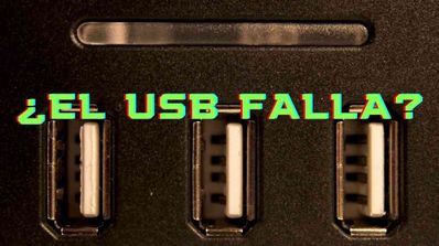 USB no funciona portada