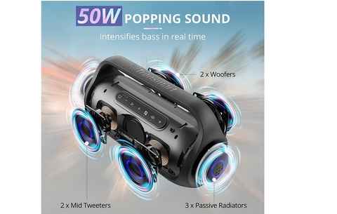 Tronsmart Bang Mini - Potencia de 50W - Distintos altavoces
