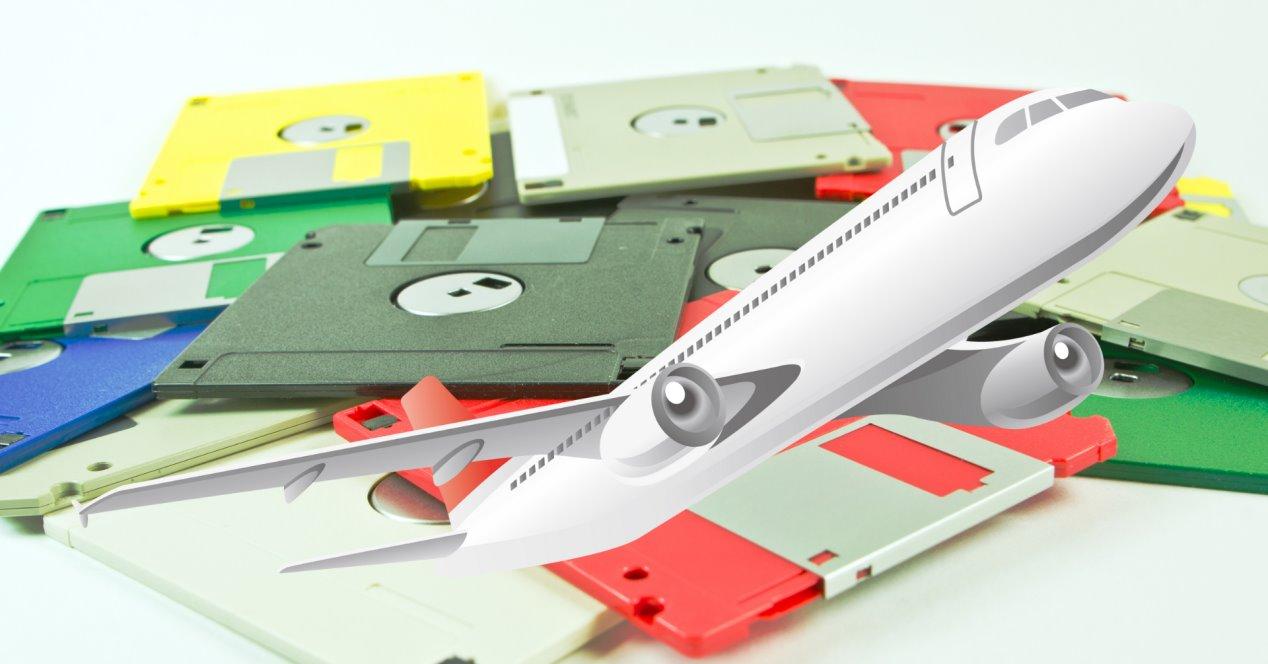venta disquetes aerolíneas