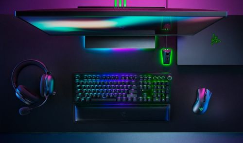 teclado raton auriculares razer