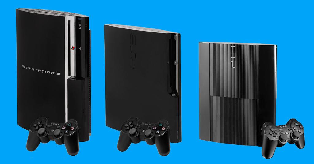 PlayStation 3 modelos.
