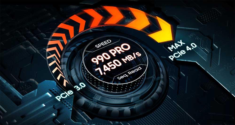 Samsung 990 Pro Velocidad