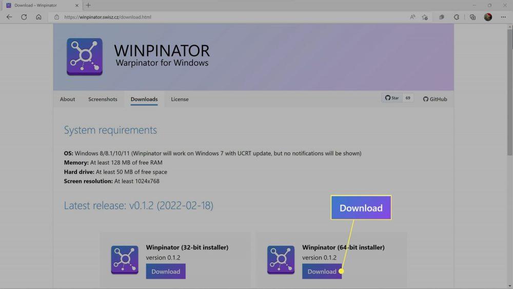 Winpinator pagina web