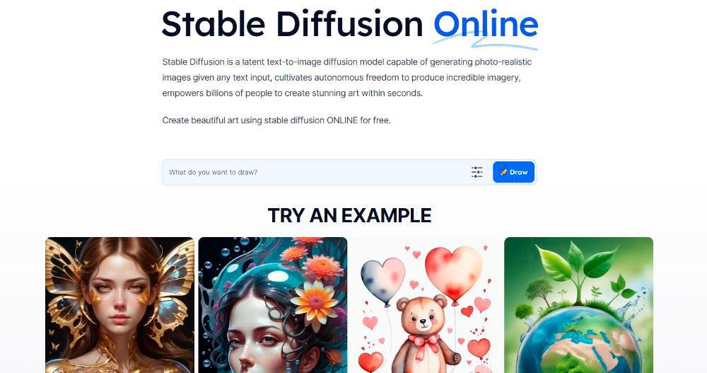 StableDiffusion online - Crear imágenes con IA