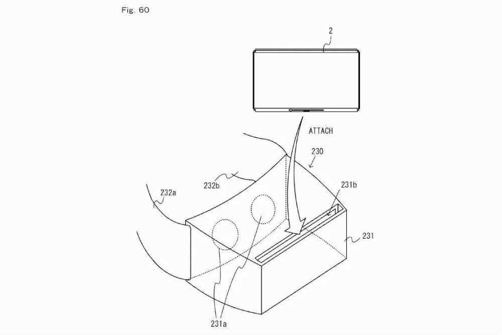 Nintendo VR Switch Imagen patente original
