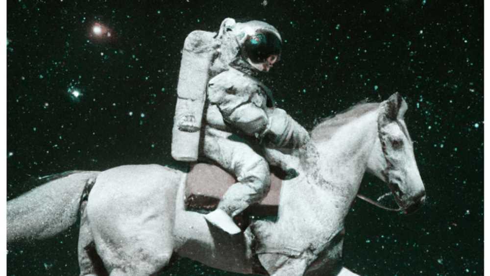 Astronot Caballo Dall-E GPT