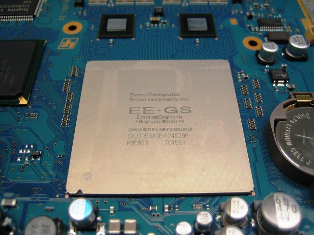Puce EE + GS d'origine PS2 Mini