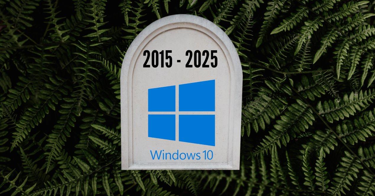 fin soporte sistema operativo Windows 10