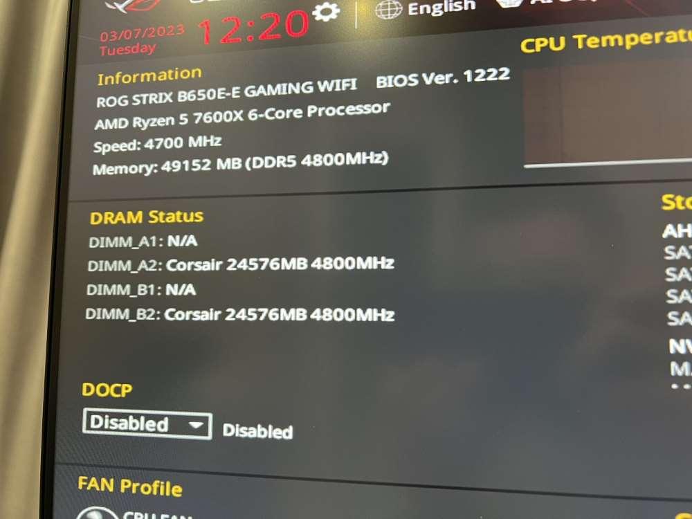 24 GB AMD RAM problems