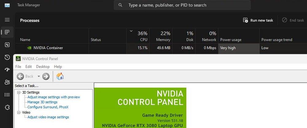 NVIDIA Container error drivers