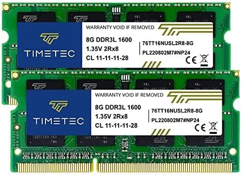 Timetec 16GB (2x8GB) DDR3L