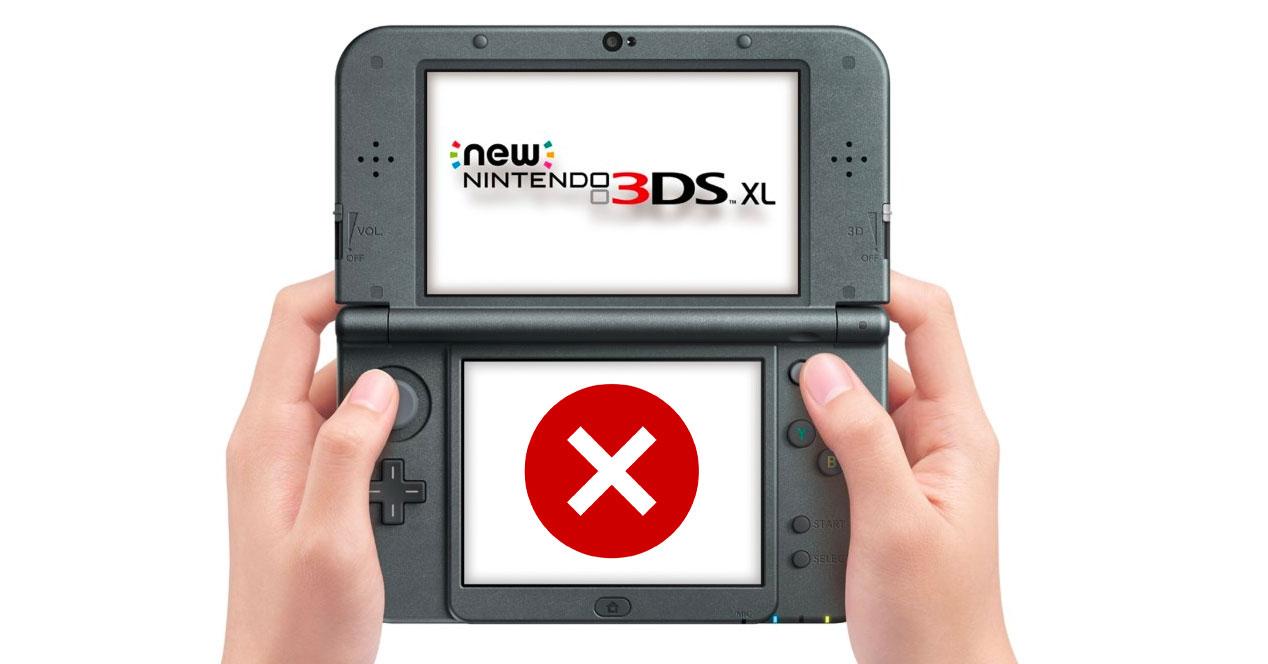 Nintendo 3DS cierra.