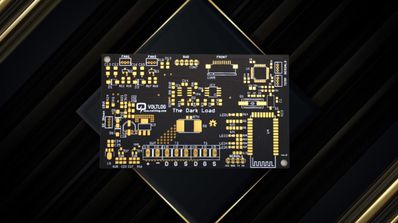 pcb placa base color negro
