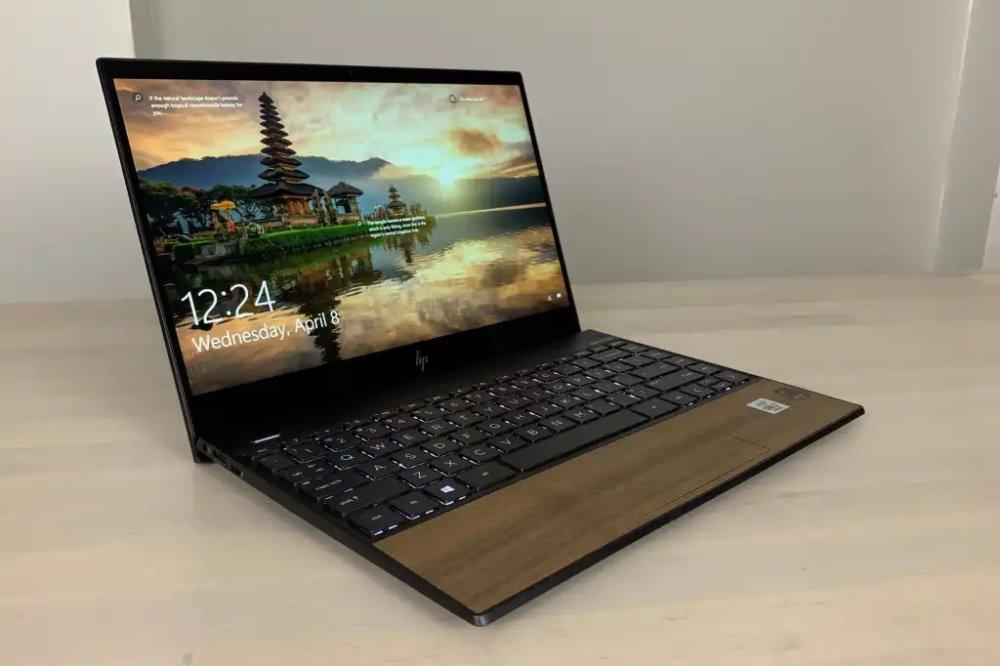 hp envy wood laptop