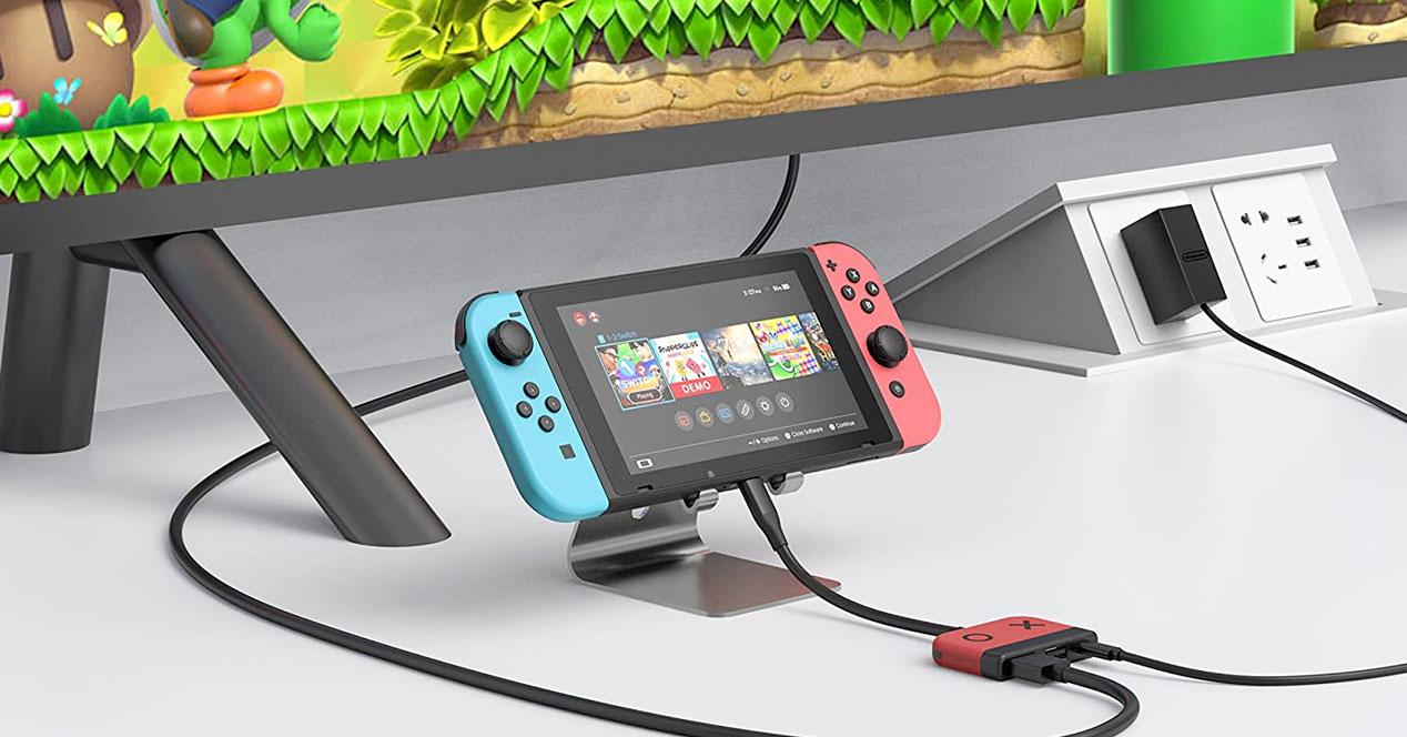 Se puede cargar la Nintendo Switch con un cargador de móvil?