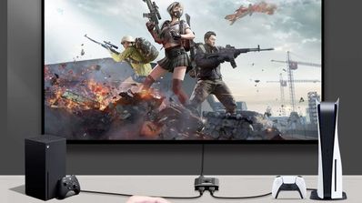 Xbox Series X y PS5 en la misma Smart TV.