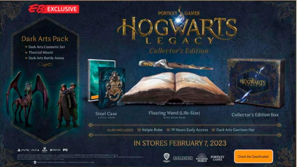 Hogwarts Legacy Collector's Edition.