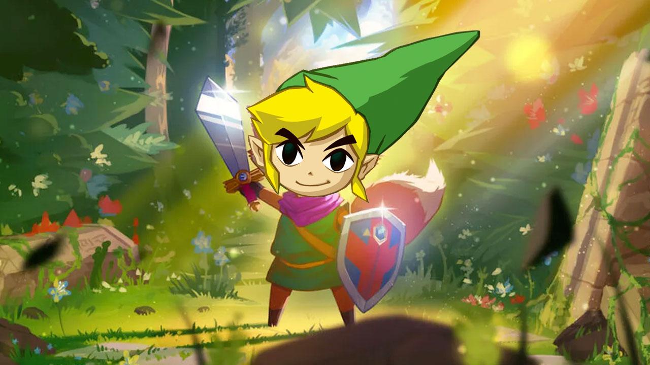 Tunic y Legend of Zelda.