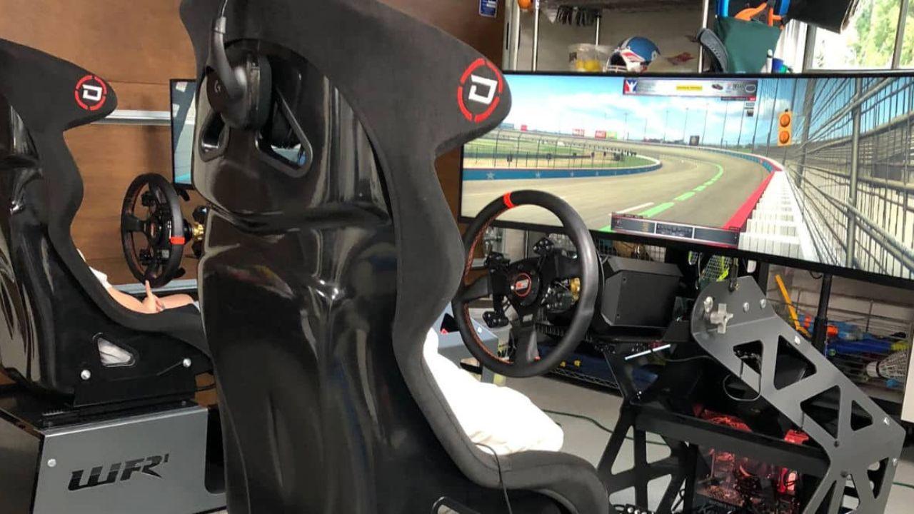 volante Logitech simulador carreras