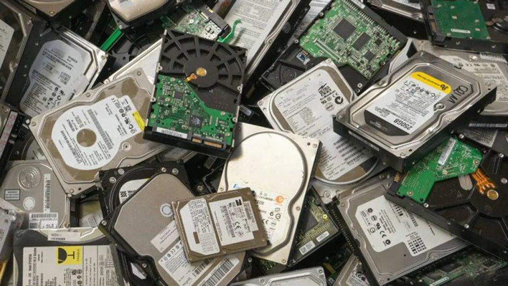 hard drives needed to store internet